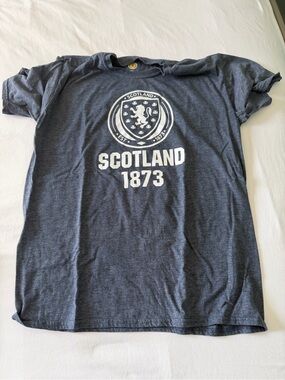 Scotland 1873 Graphic Short Sleeve Tee - Dark Heather Blue